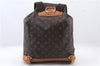 Authentic LOUIS VUITTON Monogram Montsouris GM Backpack M51135 LV 7857C