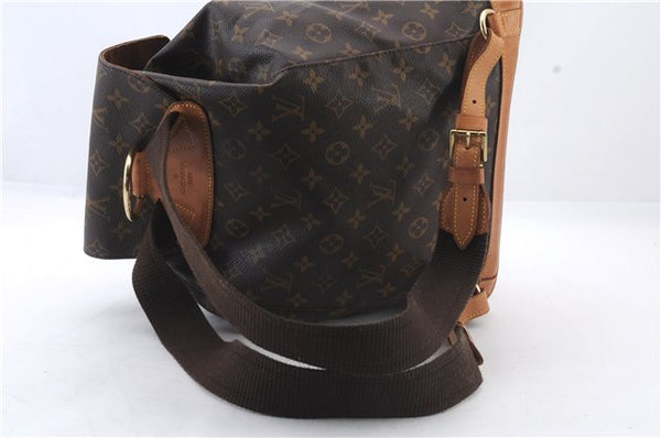 Authentic LOUIS VUITTON Monogram Montsouris GM Backpack M51135 LV 7857C