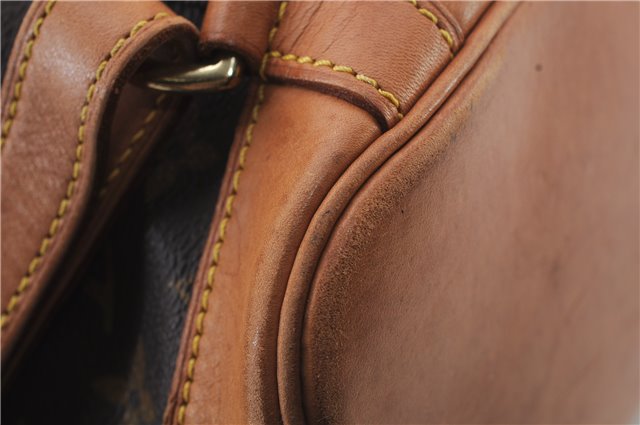 Authentic LOUIS VUITTON Monogram Montsouris GM Backpack M51135 LV 7857C