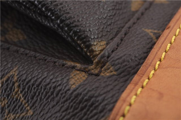 Authentic LOUIS VUITTON Monogram Montsouris GM Backpack M51135 LV 7857C