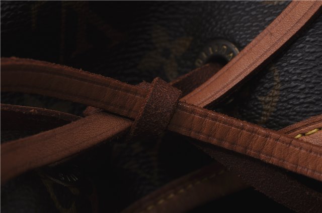 Authentic LOUIS VUITTON Monogram Montsouris GM Backpack M51135 LV 7857C