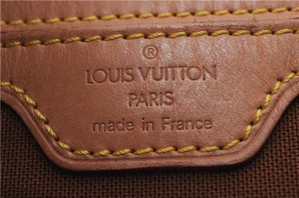 Authentic LOUIS VUITTON Monogram Montsouris GM Backpack M51135 LV 7857C