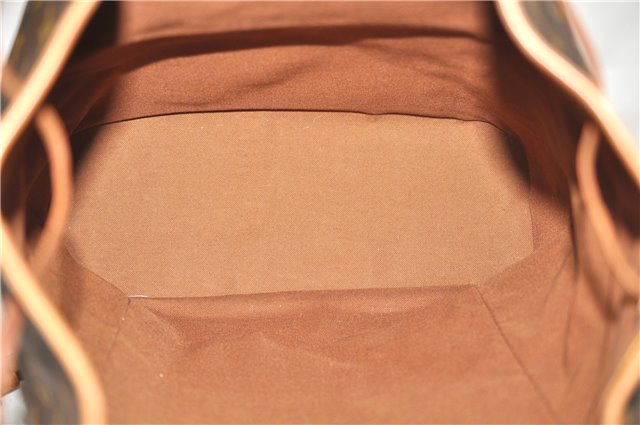 Authentic LOUIS VUITTON Monogram Montsouris GM Backpack M51135 LV 7857C