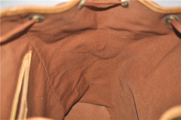 Authentic LOUIS VUITTON Monogram Montsouris GM Backpack M51135 LV 7857C