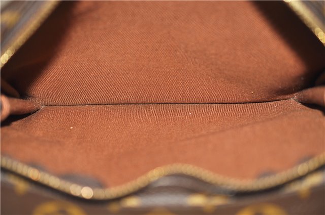 Authentic LOUIS VUITTON Monogram Montsouris GM Backpack M51135 LV 7857C