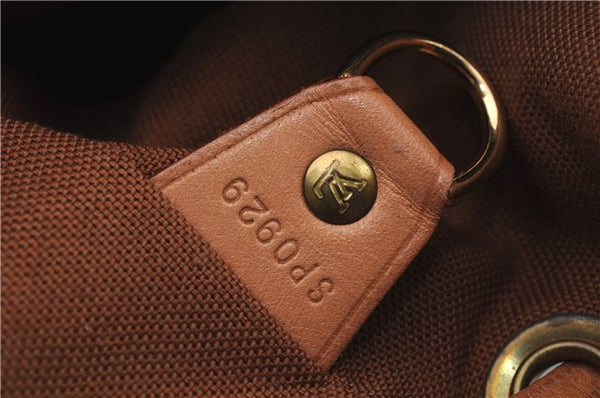 Authentic LOUIS VUITTON Monogram Montsouris GM Backpack M51135 LV 7857C