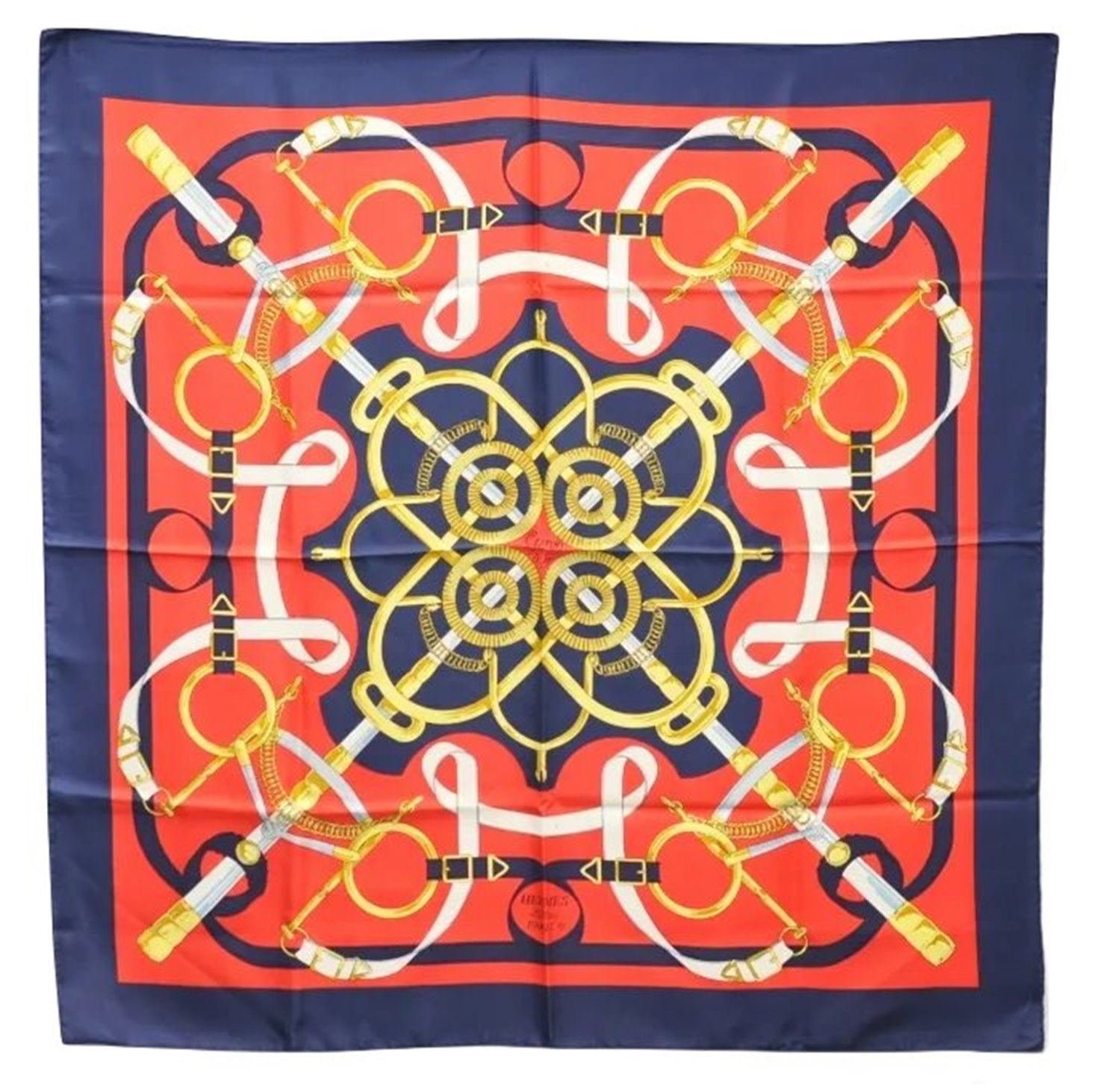 Authentic HERMES Carre 90 Scarf 