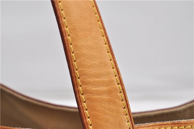 Authentic Louis Vuitton Damier Azur Hampstead PM N51207 Shoulder Tote Bag 7858F