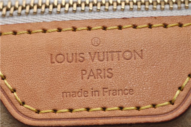 Authentic Louis Vuitton Damier Azur Hampstead PM N51207 Shoulder Tote Bag 7858F