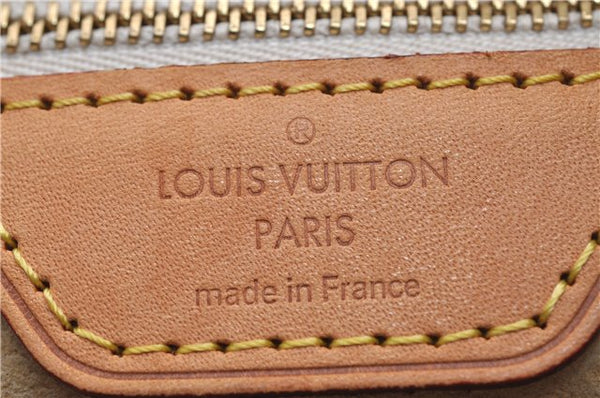 Authentic Louis Vuitton Damier Azur Hampstead PM N51207 Shoulder Tote Bag 7858F