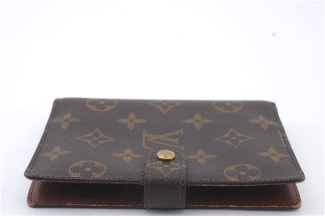 Authentic LOUIS VUITTON Monogram Agenda PM Day Planner Cover R20005 LV 7860C