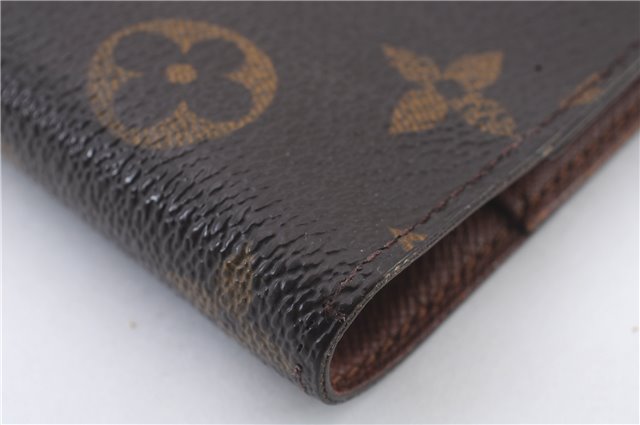 Authentic LOUIS VUITTON Monogram Agenda PM Day Planner Cover R20005 LV 7860C