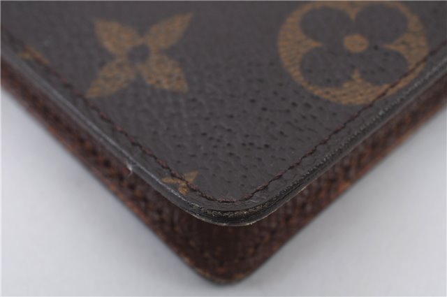 Authentic LOUIS VUITTON Monogram Agenda PM Day Planner Cover R20005 LV 7860C