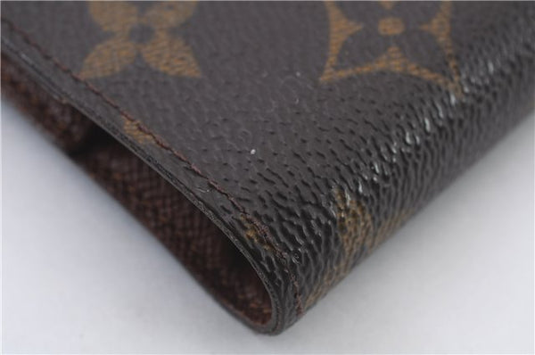 Authentic LOUIS VUITTON Monogram Agenda PM Day Planner Cover R20005 LV 7860C