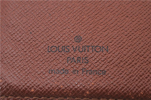 Authentic LOUIS VUITTON Monogram Agenda PM Day Planner Cover R20005 LV 7860C