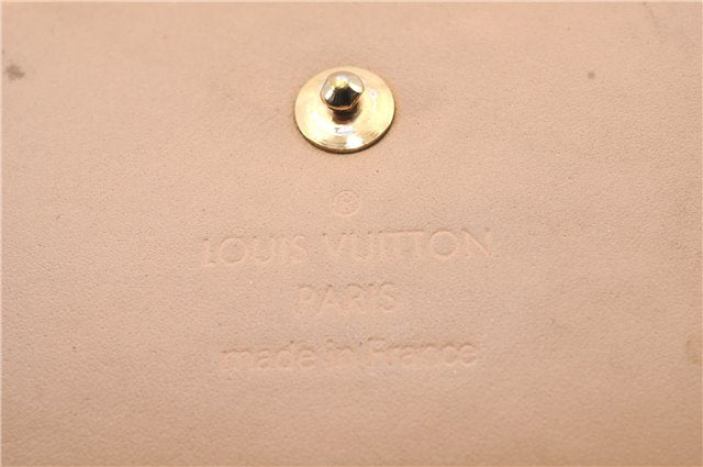 LOUIS VUITTON Monogram Multicolor Porte Monnaie Billet Carte Credit Black 7868C