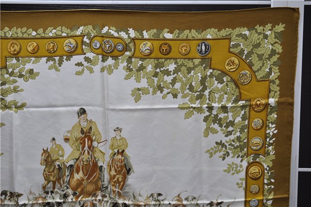 Authentic HERMES Carre 90 Scarf 