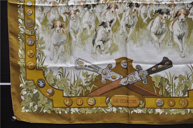 Authentic HERMES Carre 90 Scarf 