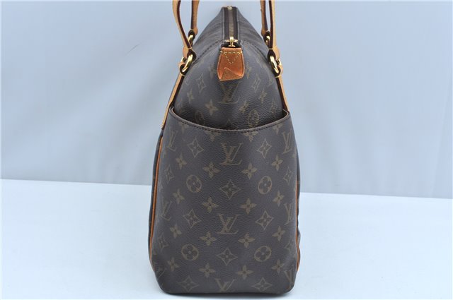 Authentic Louis Vuitton Monogram Totally MM Shoulder Tote Bag M41015 LV 7870E