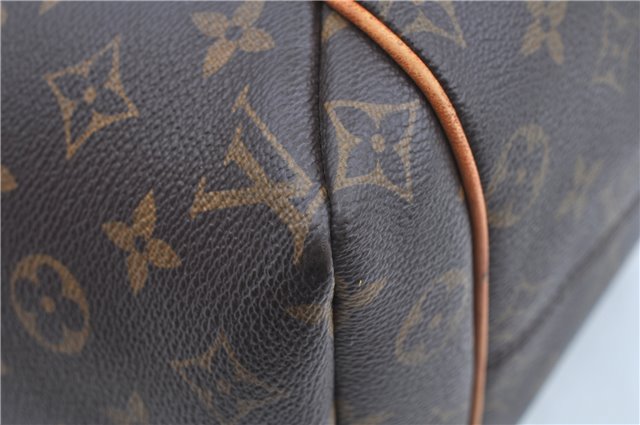 Authentic Louis Vuitton Monogram Totally MM Shoulder Tote Bag M41015 LV 7870E