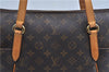 Authentic Louis Vuitton Monogram Totally MM Shoulder Tote Bag M41015 LV 7870E