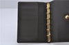 Authentic LOUIS VUITTON Vernis Agenda PM Notebook Cover Brown R21004 LV 7871C