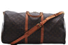 Auth Louis Vuitton Monogram Keepall Bandouliere 55 Boston Bag M41414 LV 7872D