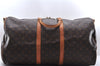 Auth Louis Vuitton Monogram Keepall Bandouliere 55 Boston Bag M41414 LV 7872D