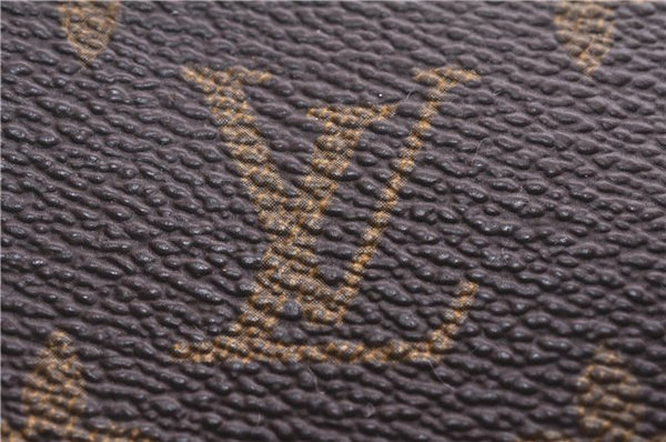 Auth Louis Vuitton Monogram Keepall Bandouliere 55 Boston Bag M41414 LV 7872D