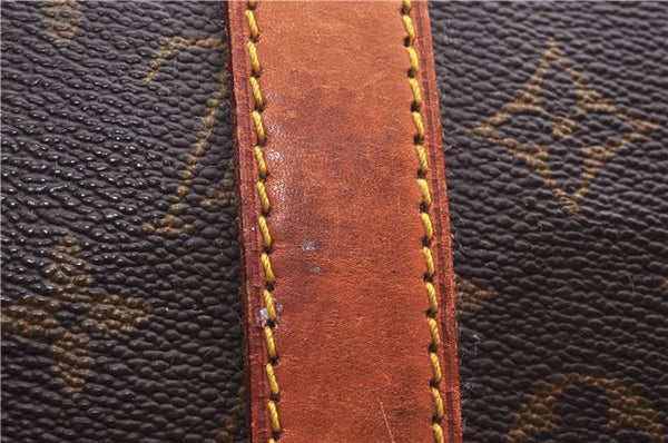 Auth Louis Vuitton Monogram Keepall Bandouliere 55 Boston Bag M41414 LV 7872D