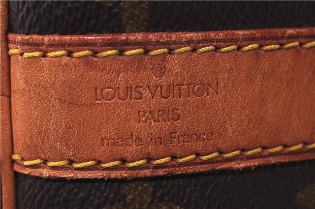 Auth Louis Vuitton Monogram Keepall Bandouliere 55 Boston Bag M41414 LV 7872D