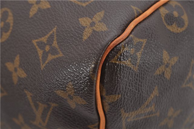 Authentic Louis Vuitton Monogram Speedy 30 Hand Boston Bag M41526 LV 7874F