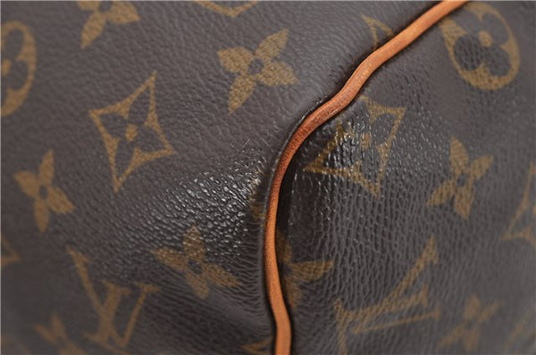 Authentic Louis Vuitton Monogram Speedy 30 Hand Boston Bag M41526 LV 7874F