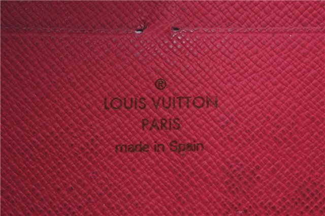 Auth LOUIS VUITTON Monogram Multicolor Zippy Wallet Purse Black M60243 LV 7877C