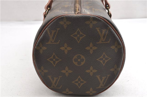 Authentic Louis Vuitton Monogram Papillon 30 Hand Bag Old Model LV 7877F