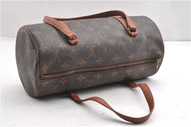 Authentic Louis Vuitton Monogram Papillon 30 Hand Bag Old Model LV 7877F
