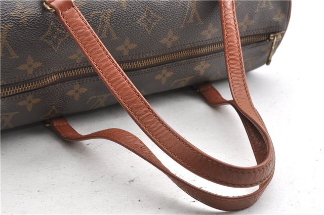 Authentic Louis Vuitton Monogram Papillon 30 Hand Bag Old Model LV 7877F