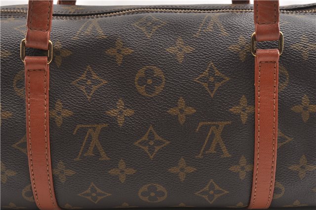 Authentic Louis Vuitton Monogram Papillon 30 Hand Bag Old Model LV 7877F