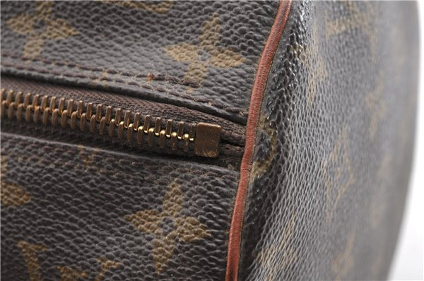 Authentic Louis Vuitton Monogram Papillon 30 Hand Bag Old Model LV 7877F