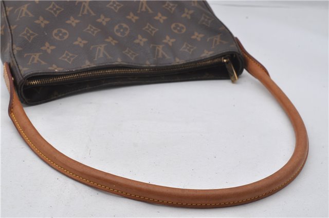 Authentic Louis Vuitton Monogram Looping GM Shoulder Bag M51145 LV 7879E