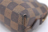 Authentic LOUIS VUITTON Damier Pochette Cosmetic Pouch Purse N47516 LV 7880C