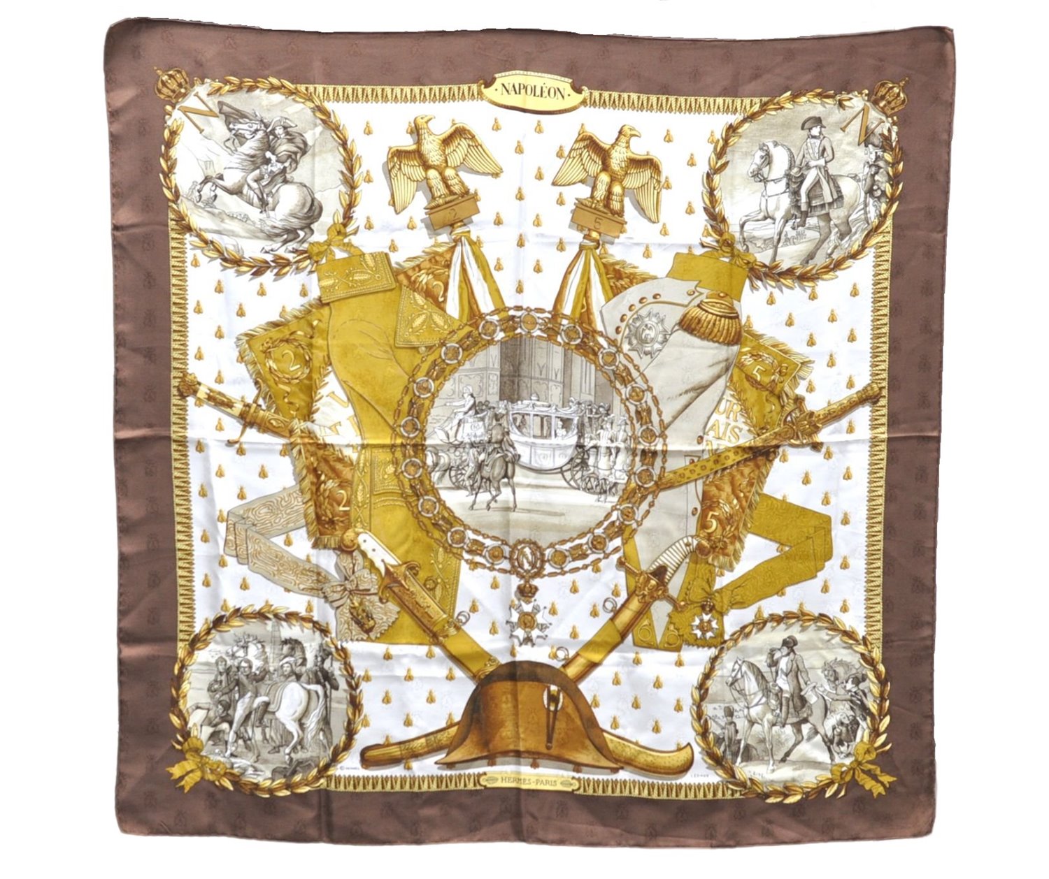 Authentic HERMES Carre 90 Scarf 