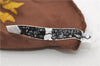 Authentic HERMES Carre 90 Scarf "NAPOLEON" Silk Brown 7880D