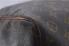 Auth Louis Vuitton Monogram Keepall Bandouliere 60 Boston Bag M41412 LV 7884D