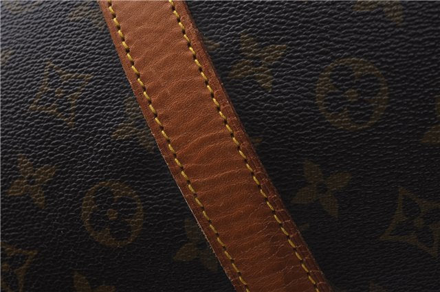 Auth Louis Vuitton Monogram Keepall Bandouliere 60 Boston Bag M41412 LV 7884D