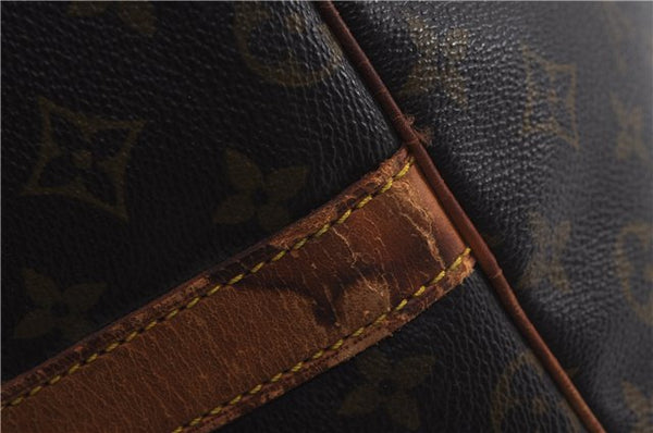 Auth Louis Vuitton Monogram Keepall Bandouliere 60 Boston Bag M41412 LV 7884D