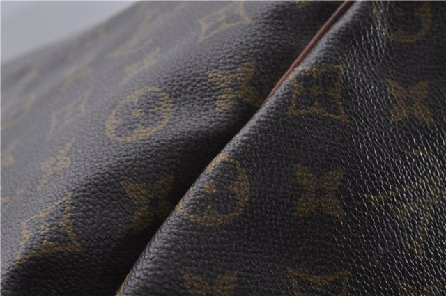 Auth Louis Vuitton Monogram Keepall Bandouliere 60 Boston Bag M41412 LV 7884D