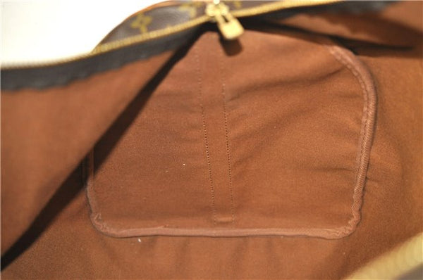 Auth Louis Vuitton Monogram Keepall Bandouliere 60 Boston Bag M41412 LV 7884D