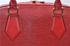 Authentic Louis Vuitton Epi Sablon Hand Bag Purse Red M52047 LV 7886E