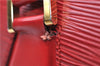 Authentic Louis Vuitton Epi Sablon Hand Bag Purse Red M52047 LV 7886E